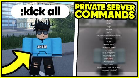 Jail – Puts the player into jail. . Roblox allusions private server commands